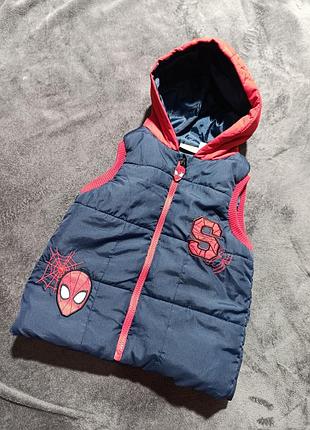 Желетка для мальчика с спайдерменом, 5-6 лет