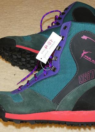 Винтажные ботинки line 7 (deadstock 90s). vibram / sorbothane. стелька 26.5