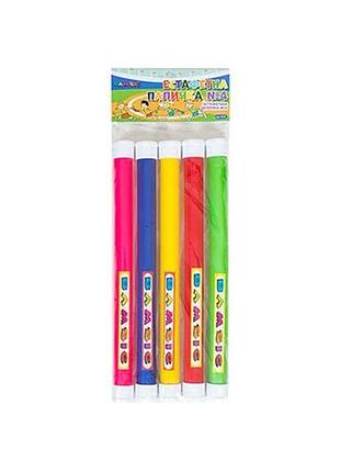 Эстафетная палочка no3 толстая d=2,7см l=28см (в наборе 5 шт) арт.0358 тм bamsic