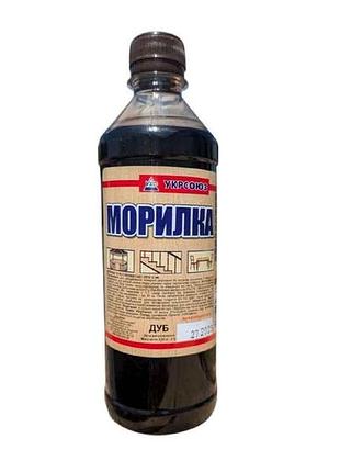 Морилка 0,5л 0,45кг дуб тм укрсоюз