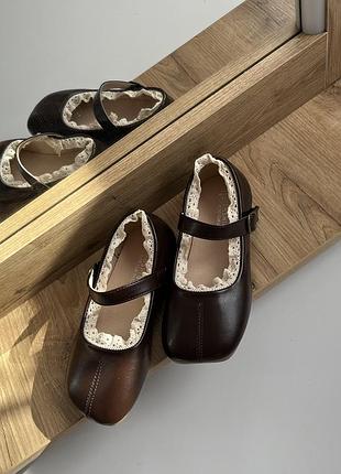 Коричневі туфлі на дівчинку, коричневі туфілі 26р, туфлі 32р, туфлі 19,5см, туфлі 16см