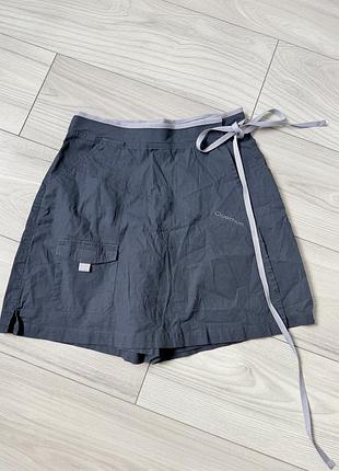 Юбка шорти спортивна на запах з завʼязкою