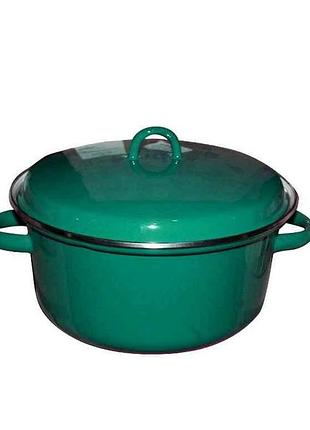 Каструля ем. 2л /4 коническая бирюзовая (i18101/4) тм idilia