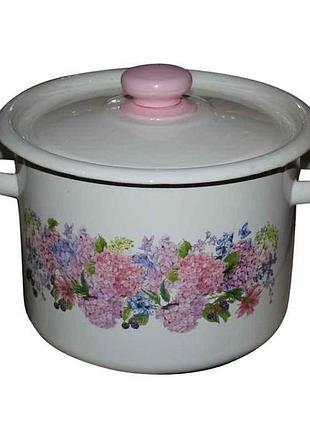 Каструля ем. 12л /2 цилиндрическая анабель (і1624/2) тм idilia