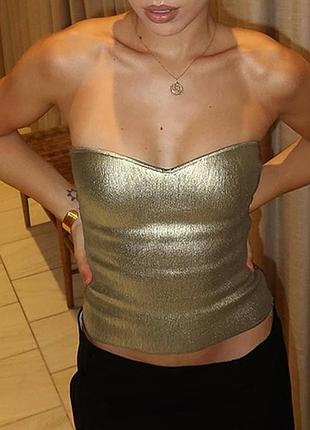 Топ бандо золотистий
