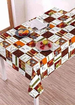 Скатертина 3-шарова на тканевій основі sts1194-1 1,37*1м тм dariana