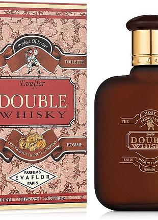 Туалетная вода мужская double whisky evaflor 100 мл дабл виски
