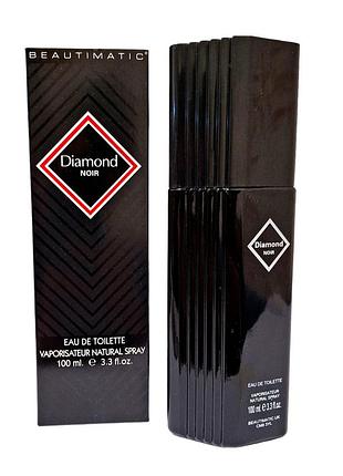 Туалетна вода чоловіча diamond noir beautimatic 100 мл діамонд ноір