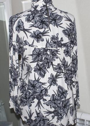 Блуза в квітка2 фото