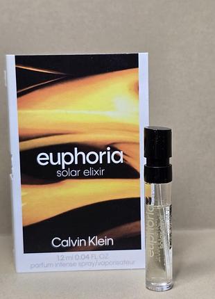 Оригінал пробник calvin klein euphoria solar elixir