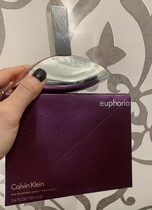 Calvin klein euphoria 100 мл туалетная женская вода