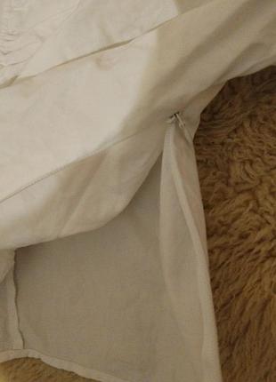 Біла блуза 100%котон 5