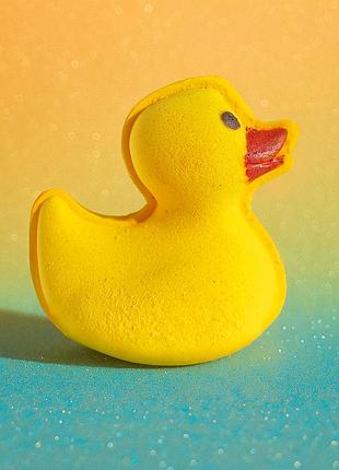 Бомбочка для ванны «уточка» 3d, шипучка утенок для детей и взрослых, аромат апельсина, 100 г