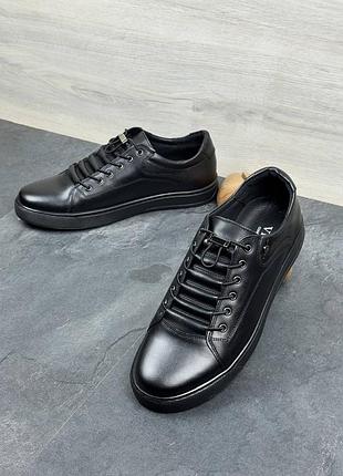 Стильные кожаные мужские ботинки ррок42-45