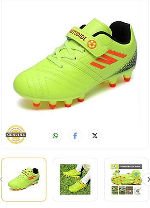 Фірмові яскраві бутси  р. 29-19 см.