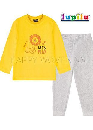 2-6 років піжама для хлопчика тепла дитяча кофта світшот лонгслів штани велюр костюм домашній велюровий