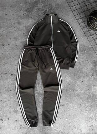 Спортивный мужской костюм adidas / качественный костюм адидас на каждый день