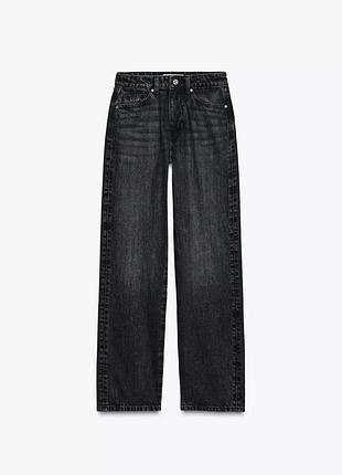 Джинси zara прямого крою