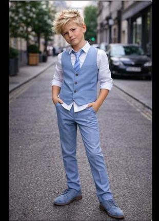 Крутой классический брючный костюм двойка next
