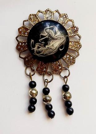 Брошь винтажная брошь винтаж коллекционная