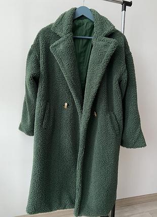 Штучна смарагдова шуба