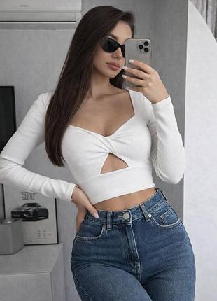 Елегантний, трендовий топ лонг 3