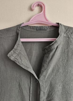 Льняное платье oska 2