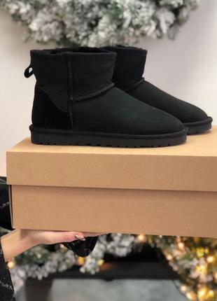 Ugg mini black sod угги наложенный платёж купить2 фото