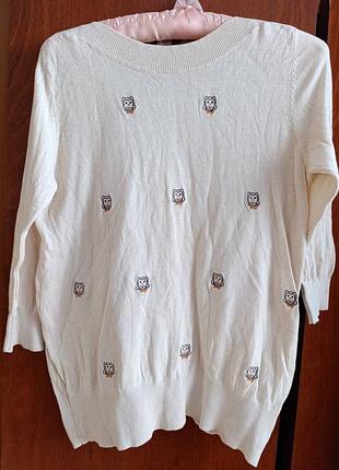 Кофта з совами м