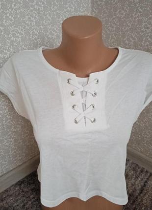 Футболка укорочена  турція  від bluezoo