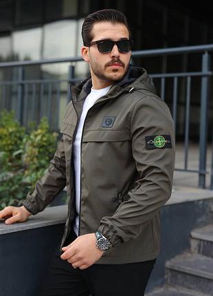 Чоловіча куртка stone island | вітровка stone island | спортивна куртка | спортивна вітровка