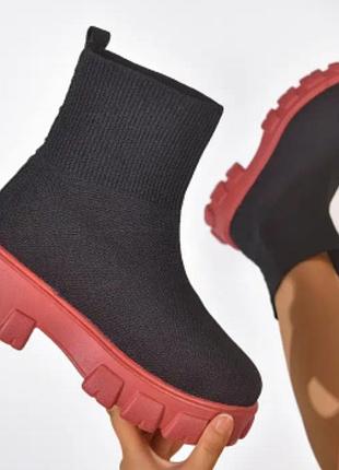 Жіночі демісезонні осінь весна черевики чоботи хайтопи