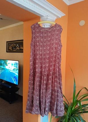 Платье легкое натуральное