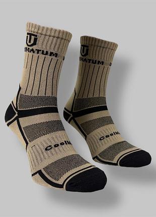 Носки трекинговые ultimetum cool-max высокие койот 43-46 размер