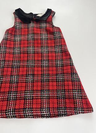 Сукня h&m в червону клітинку 2