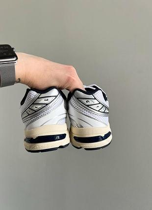 Asics gel-1130 white black beige 6