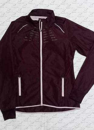 Женская бордовая спортивная кофта inoc размер 42