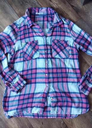 Жіноча сорочка в клітину