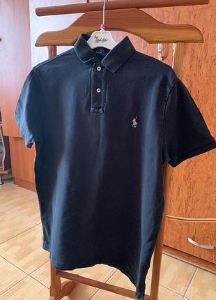 Поло ralph lauren, m, синя футболка