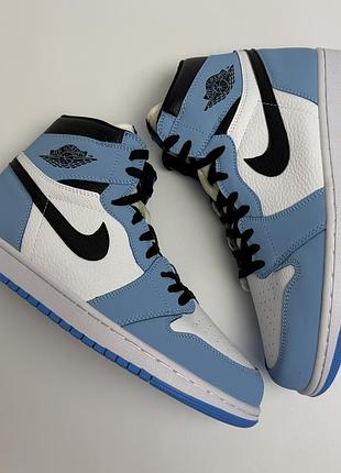 Кросівки nike air jordan 1 retro high university blue