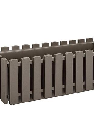 Вазон fency 75 см серо-коричневый