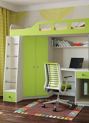 Ліжко горище астра 7 ds-7