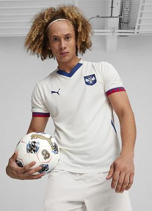 Оригінальна футбольна футболка джерсі puma serbia 2024 men's away jersey
