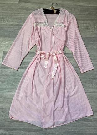 Винтажный халат кружевной пеньюар винтаж халатик лолита ретро y2k ночнушка пенюар lolita coquette накидка