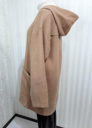 Шикарное пальто в цвете кемел из чистой шерсти от h&m3 фото