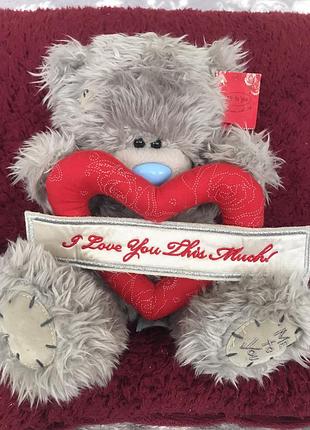 Мягкая игрушка мишка коллекционный tatty teddy бренда me to you оригинал, новая