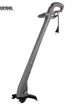 Электрокоса intertool dt-2243, 0.25 квт, 230 в~50 гц, 12000 об/мин, диаметр вращения лески 220 мм