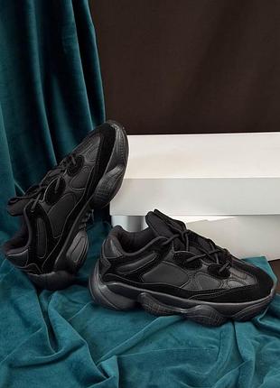 Кросівки жіночі, колір чорний