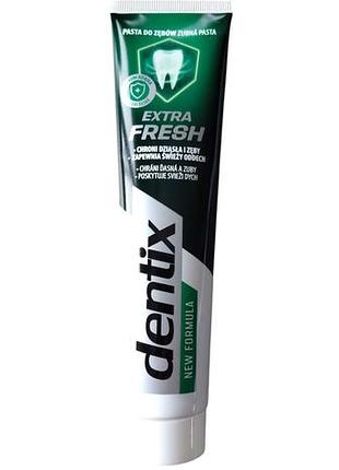 Зубная паста dentix extra fresh 125 мл