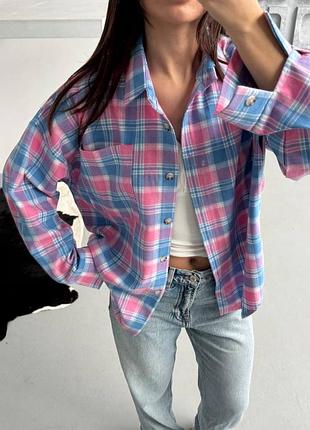 Рубашка в клетку